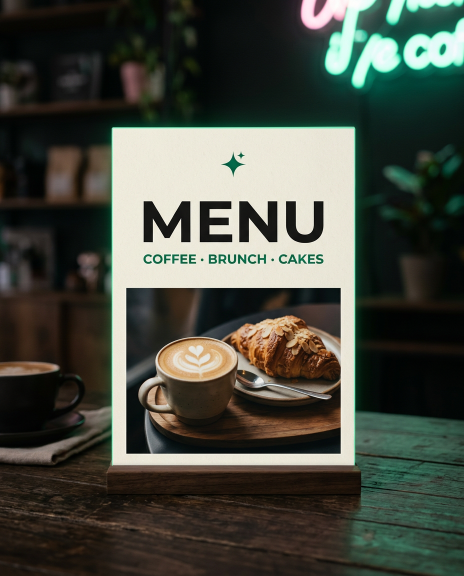 Gastropub menu
